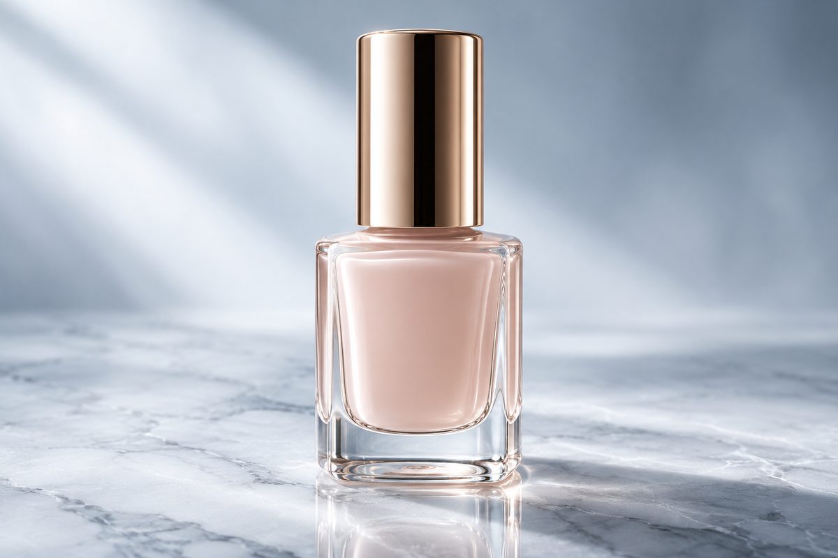 Translucent Glaze Polish 15 ml bottle showing delicate sheer coverage formula.